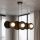 Pakaramā lustra uz vada UMBRA 6xG9/8W/230V, melna