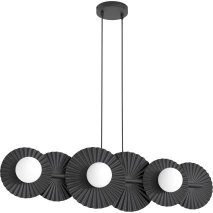 Pakaramā lustra uz vada UMBRA 6xG9/8W/230V, melna