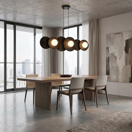 Pakaramā lustra uz vada UMBRA 6xG9/8W/230V, melna