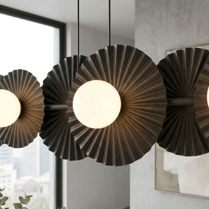 Pakaramā lustra uz vada UMBRA 6xG9/8W/230V, melna