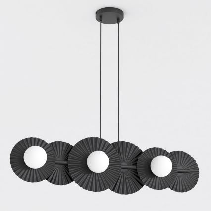 Pakaramā lustra uz vada UMBRA 6xG9/8W/230V, melna