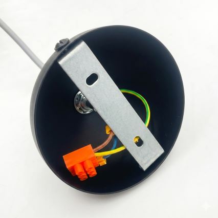 Pakaramā lustra uz vada VELARE 1xE27/15W/230V zeltaina/caurspīdīga