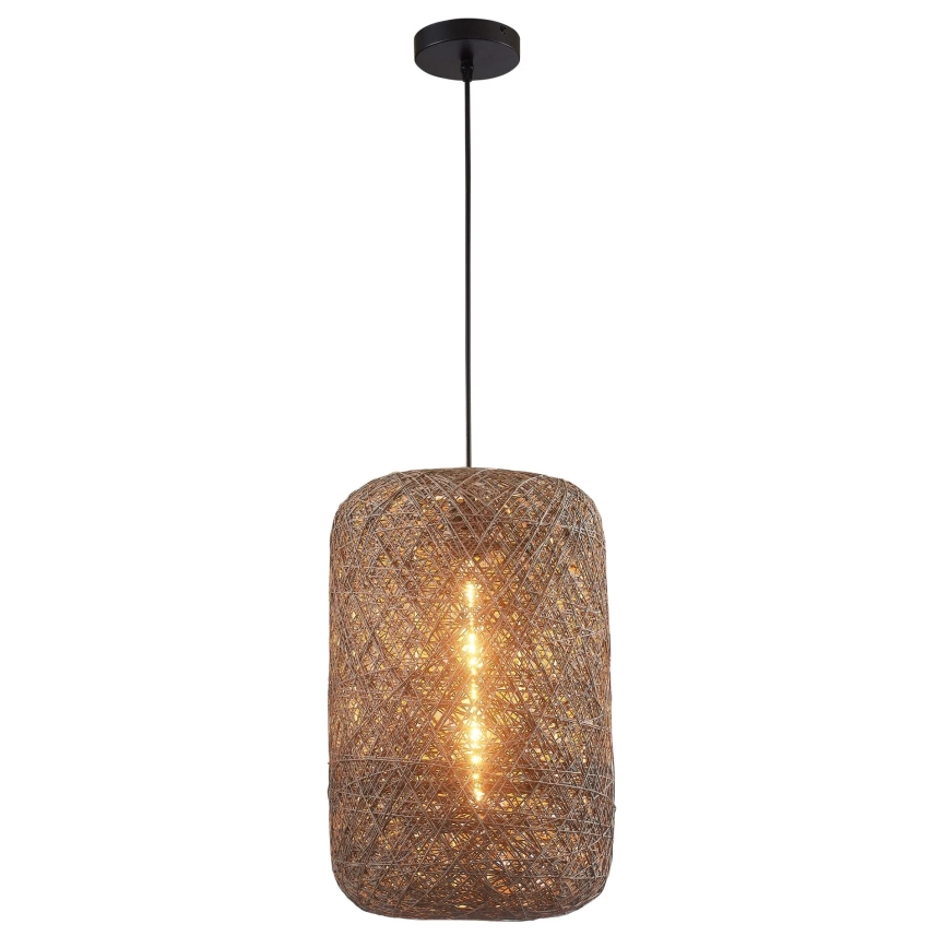 Pakaramā lustra uz vadiņa ELLEN 1xE27/20W/230V, Ø 30 cm, antracīts