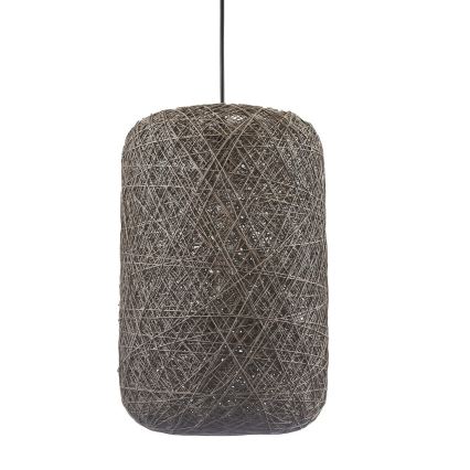 Pakaramā lustra uz vadiņa ELLEN 1xE27/20W/230V, Ø 30 cm, antracīts