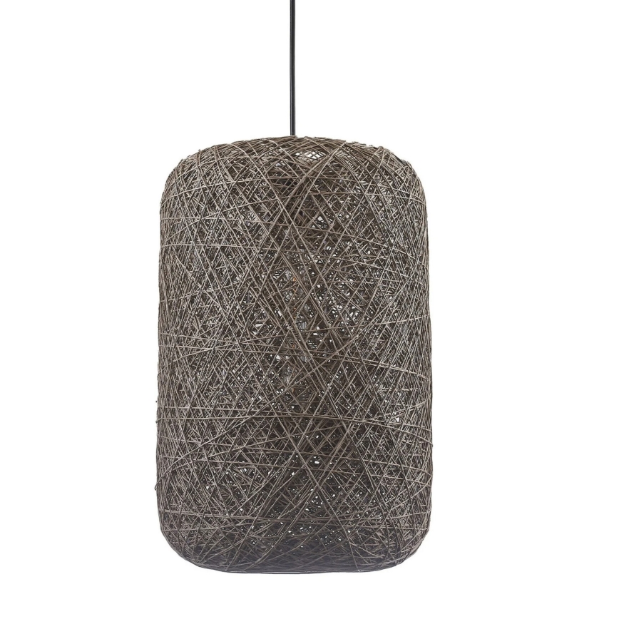Pakaramā lustra uz vadiņa ELLEN 1xE27/20W/230V, Ø 30 cm, antracīts