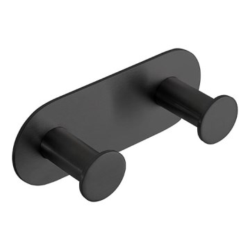 Pakaramais 11,5x4,5 cm nerūsējošais tērauds/melns