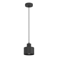 Pakaramais ar kabeli PARKLA 1xE27/15W/230V melns