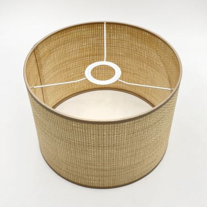 Pakaramais gaismeklis AIDA ar vadu 1×E27/15W/230V Ø25 cm ozols/rafija