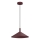 Pakaramais gaismeklis ANEGA 1xGX53/15W/230V Ø 30 cm, burgundijas krāsā