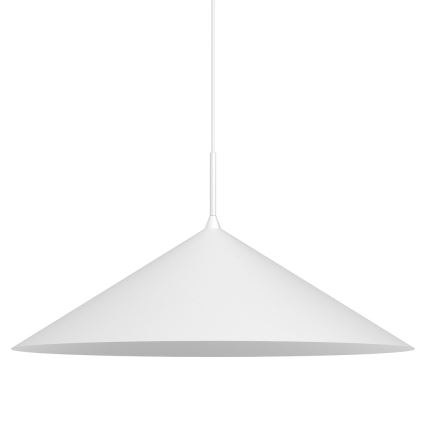 Pakaramais gaismeklis ar kabeli CAPITAL 1xGX53/15W/230V Ø 60 cm, balts