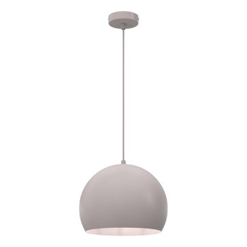Pakaramais gaismeklis ar kabeli SOOL, 1xE27/15W/230V, Ø 27 cm, krēmkrāsā