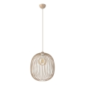 Pakaramais gaismeklis ar vadu DESTELLO 1xE27/15W/230V Ø 33 cm, bēšs