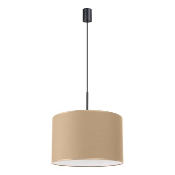 Pakaramais gaismeklis ar vadu NEVIA 1xE27/15W/230V Ø 40 cm taupe