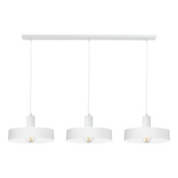 Pakaramais gaismeklis ARCANE ar vadu 3xE27/60W/230V, balts