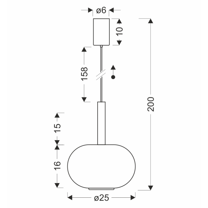 Pakaramais gaismeklis BUENO 1xGX53/9W/230V, Ø 25 cm, dūmakaini bēšs