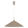 Pakaramais gaismeklis CAPITAL 1xGX53/15W/230V Ø 60 cm taupe