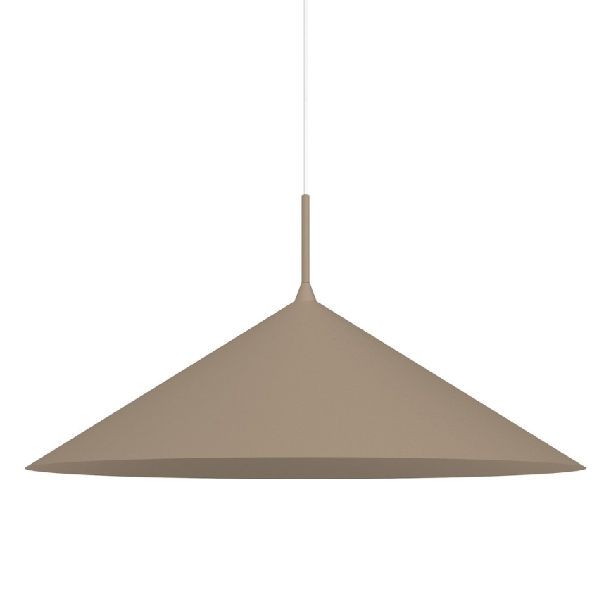 Pakaramais gaismeklis CAPITAL 1xGX53/15W/230V Ø 60 cm taupe