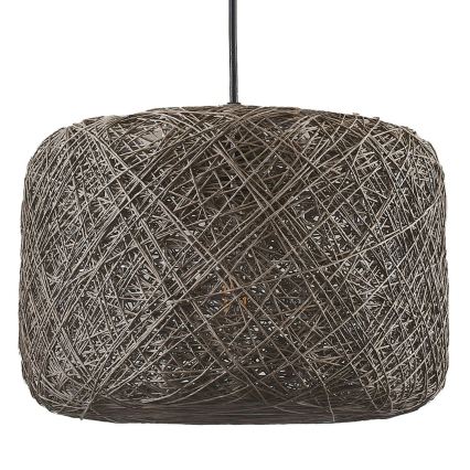 Pakaramais gaismeklis CLEA uz vada 1xE27/20W/230V Ø 30 cm antracīts