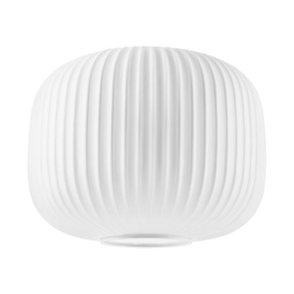 Pakaramais gaismeklis HECTOR ar vadu 1xE27/15W/230V balta/misiņš Ø 25 cm