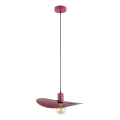 Pakaramais gaismeklis SAVANA 1xE27/15W/230V melns/sarkans