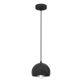 Pakaramais gaismeklis SOOL ar vadu, 1xE27/15W/230V, Ø 15 cm, melns