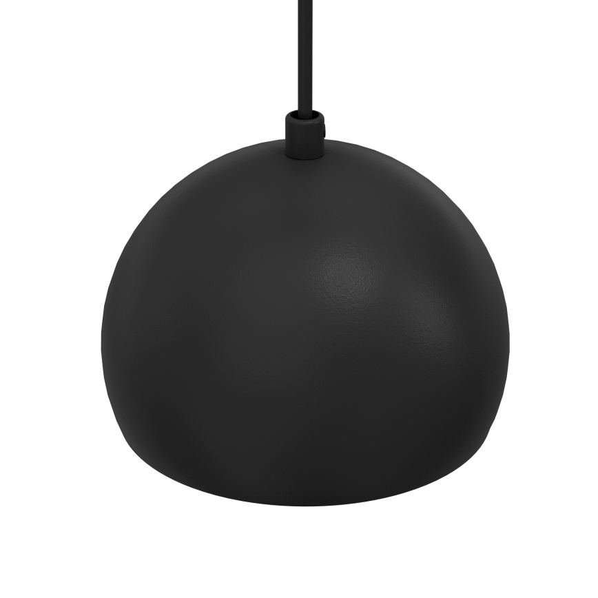 Pakaramais gaismeklis SOOL ar vadu, 1xE27/15W/230V, Ø 15 cm, melns