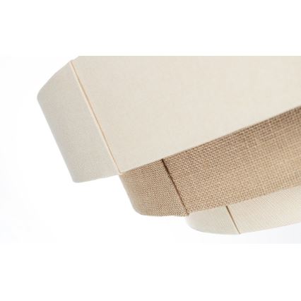 Pakaramais gaismeklis TRINITI ar vadu 1xE27/60W/230V Ø 40 cm krēmkrāsas/bēšs