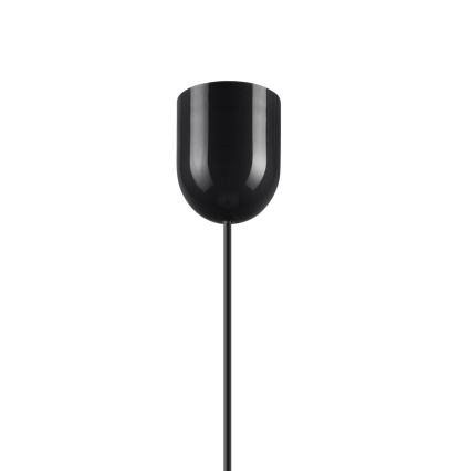 Pakaramais gaismeklis ULLE uz vada 1xE27/15W/230V, melns
