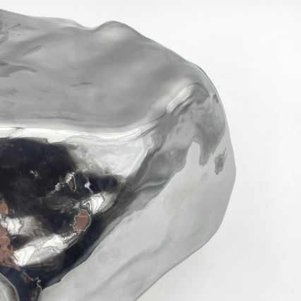 Pakaramais gaismeklis uz stieples CRISTAL 1xE14/15W/230V misiņš/dūmakaini melns