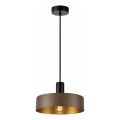 Pakaramais gaismeklis uz stieples HAKI 1xE27/60W/230V brūns/melns