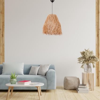 Pakaramais gaismeklis uz troses FRINGE 1xE27/40W/230V rafija
