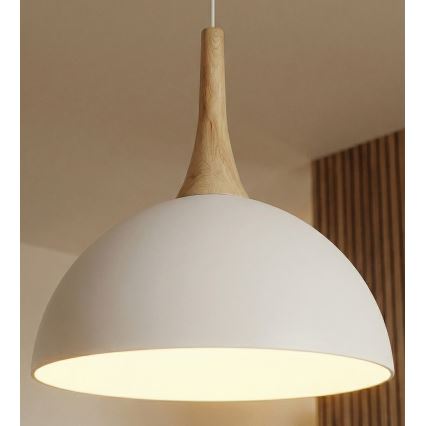 Pakaramais gaismeklis uz troses NAUTICA 1xGX53/12W/230V balts