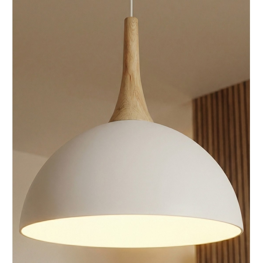 Pakaramais gaismeklis uz troses NAUTICA 1xGX53/12W/230V balts