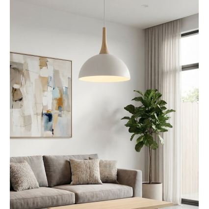 Pakaramais gaismeklis uz troses NAUTICA 1xGX53/12W/230V balts