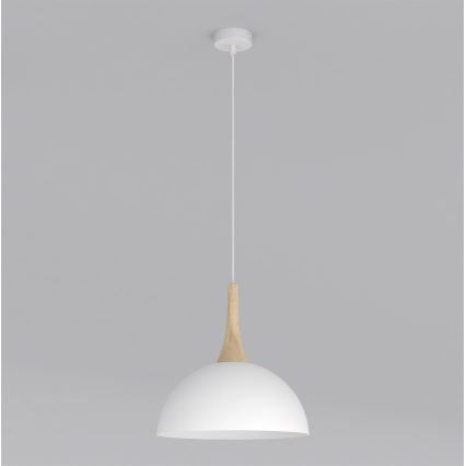 Pakaramais gaismeklis uz troses NAUTICA 1xGX53/12W/230V balts
