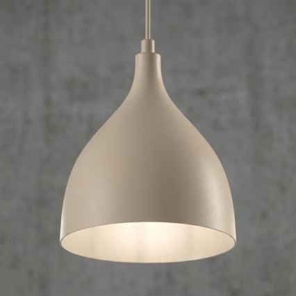 Pakaramais gaismeklis uz troses NOAK CLASSIC 1xE27/15W/230V bēšs
