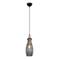 Pakaramais gaismeklis uz vada BOTTLE 1xE14/4W/230V dūmakains