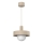 Pakaramais gaismeklis uz vada CANAN 1xE27/15W/230V Ø 29 cm, bēšs