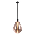 Pakaramais gaismeklis uz vada DENSO 1xG9/5W/230V, diam. 20 cm, vara/melna