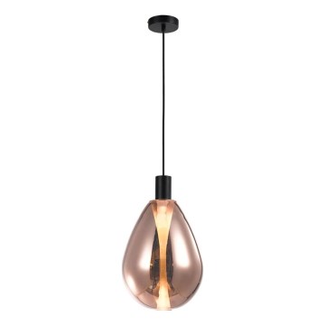 Pakaramais gaismeklis uz vada DENSO 1xG9/5W/230V, diam. 20 cm, vara/melna