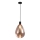 Pakaramais gaismeklis uz vada DENSO 1xG9/5W/230V, diam. 20 cm, vara/melna