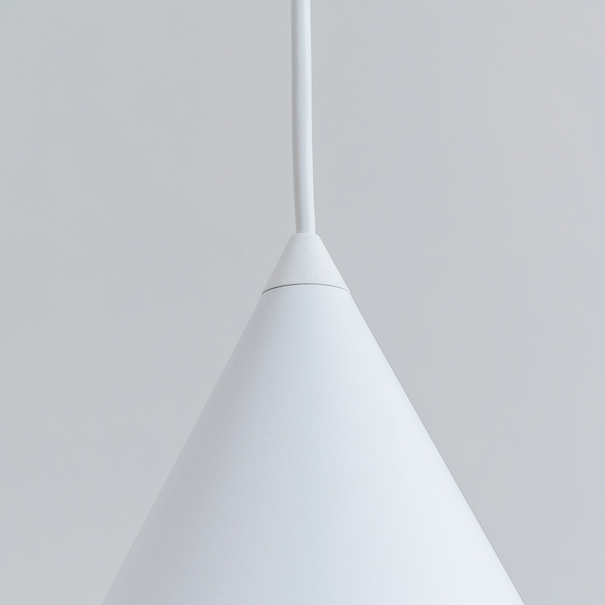 Pakaramais gaismeklis uz vada ETNA II 1xE27/15W/230V Ø 18,5 cm balts