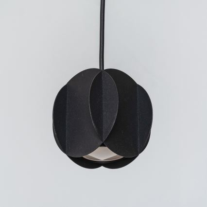 Pakaramais gaismeklis uz vada GAMBIT 1xGU10/10W/230V melns