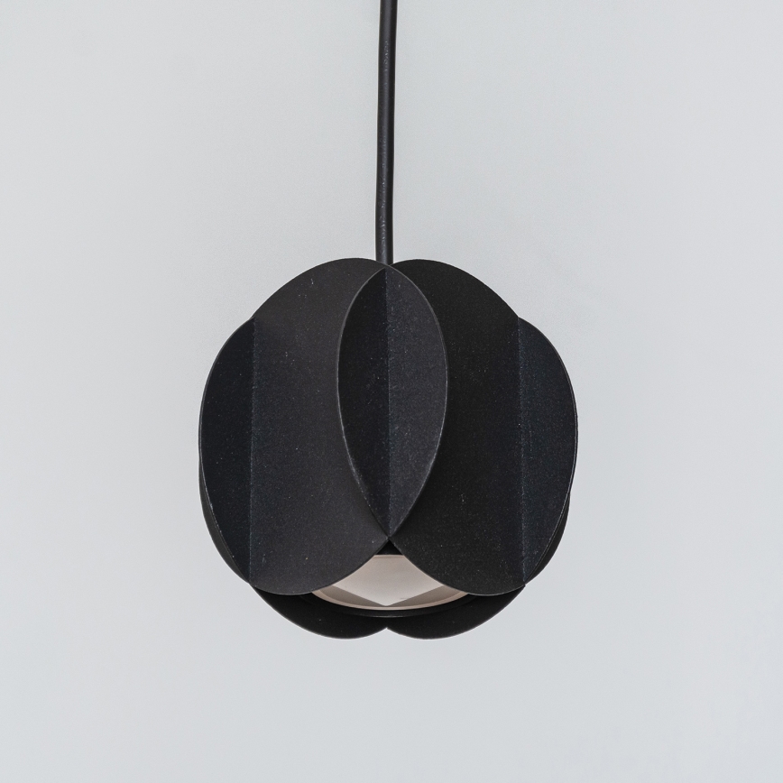 Pakaramais gaismeklis uz vada GAMBIT 1xGU10/10W/230V melns