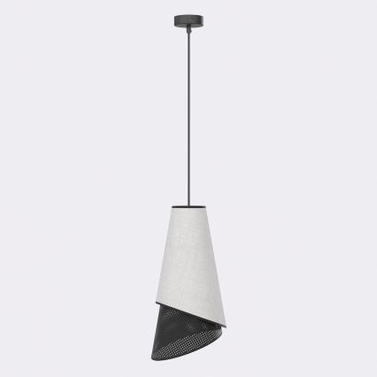 Pakaramais gaismeklis uz vada MODA 1xE27/15W/230V pelēks/melns