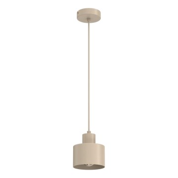 Pakaramais gaismeklis uz vada PARKLA 1xE27/15W/230V bēšs