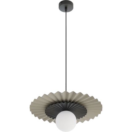 Pakaramais gaismeklis uz vada UMBRA 1xG9/8W/230V melns/bēšs