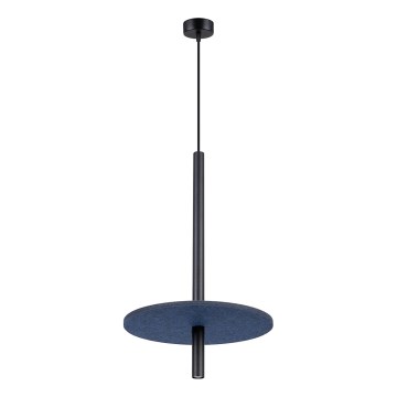 Pakarināmā lampa ar kabeli FELTRO 1xG9/8W/230V melna/zila