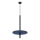 Pakarināmā lampa ar kabeli FELTRO 1xG9/8W/230V melna/zila