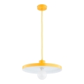 Pakarināmā lampa ar vadu ETERI 1xE27/15W/230V, dzeltena